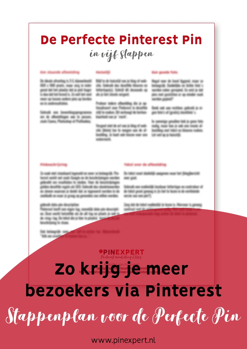 perfecte pinterest pin