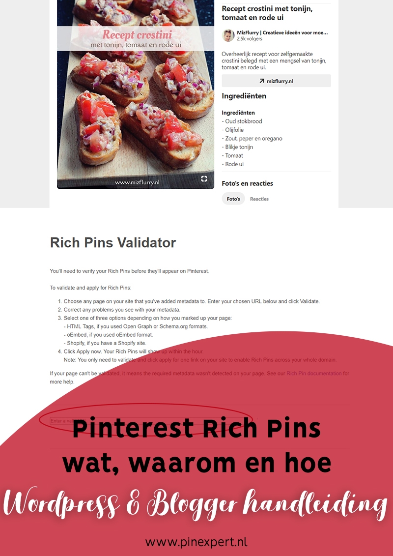 rich pins pinterest