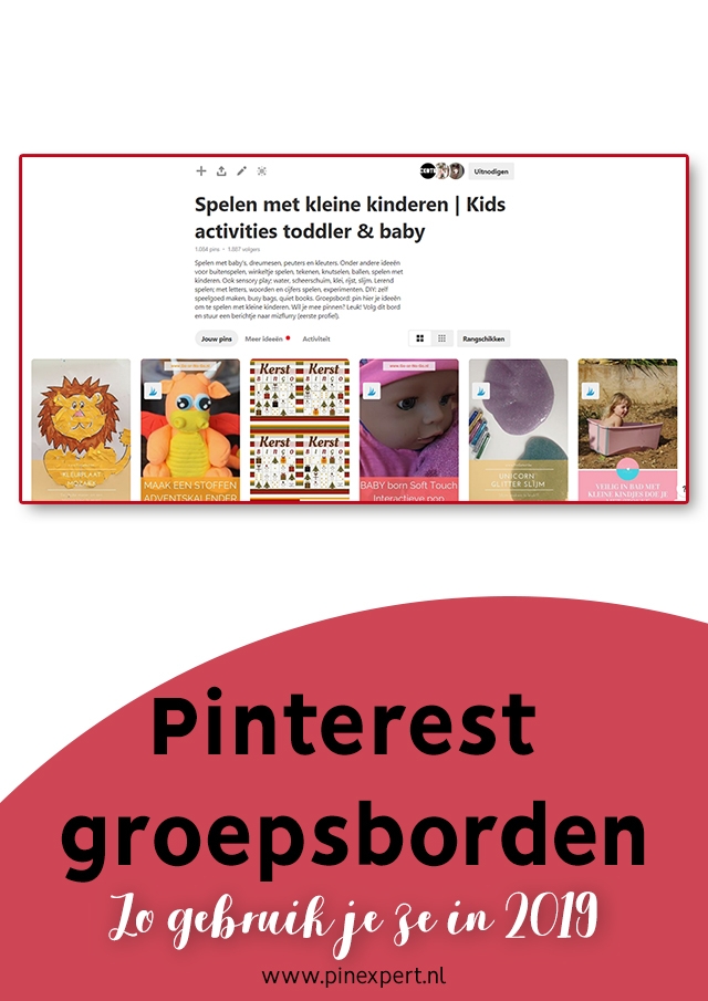 pinterest groepsborden 2019