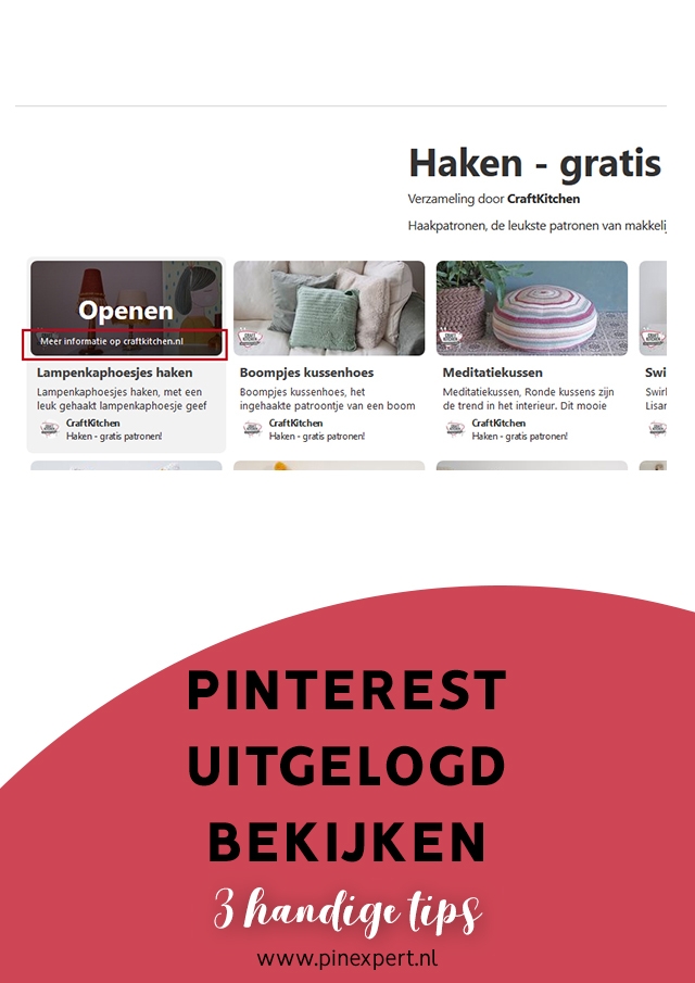 pinterest uitloggen
