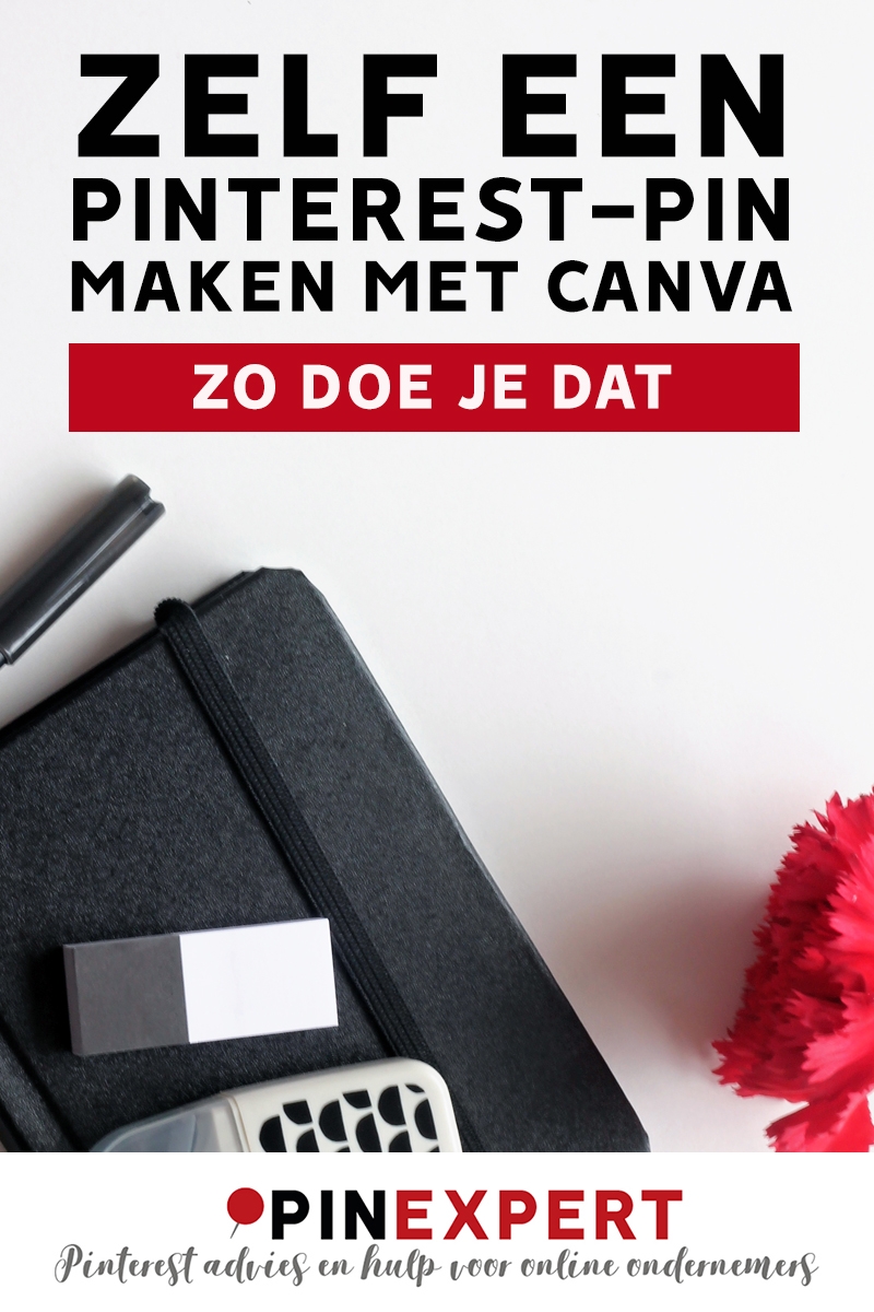 zelf een pin maken pinterest