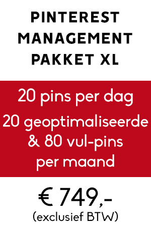Pinterest management pakket xl