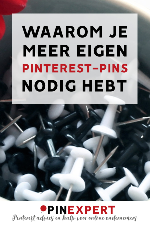 Meer eigen Pinterest pins