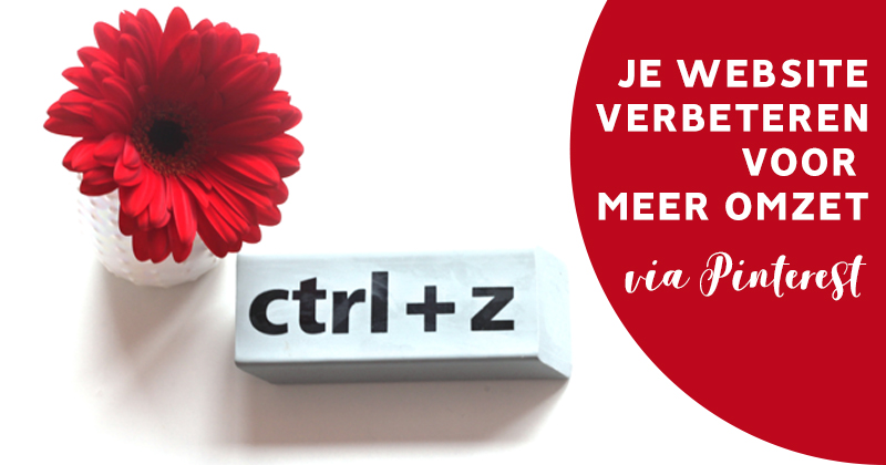 website verbeteren pinterest