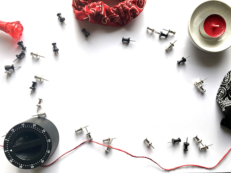 Flatlay Pinterest idee-pin.